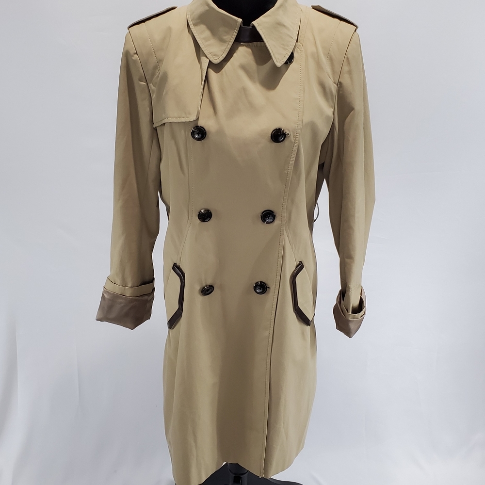 Vince Camuto Tan Trench Coat